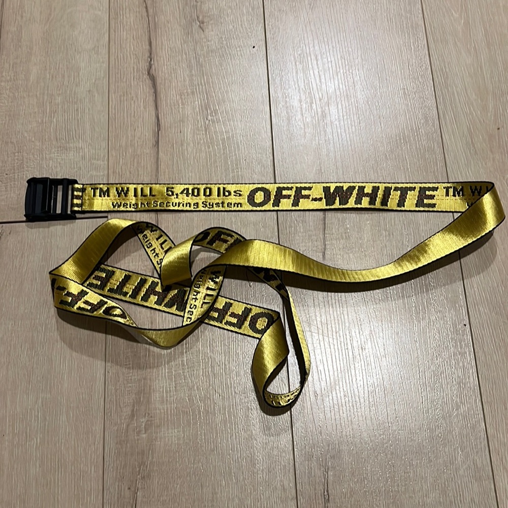 Off White Lift Strap Belt